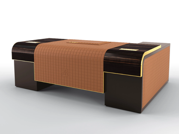 ASTORIA - Ebony executive desk with drawers by BRUNO ZAMPA - view 3